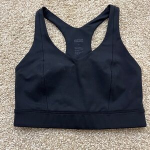 Girlfriend Collective Black Maeve Sports Bra